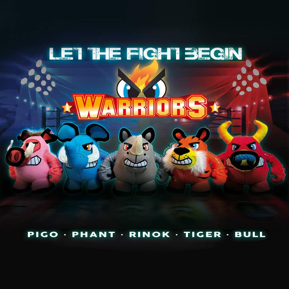 Warriors Tiger: gioco per cani peluche