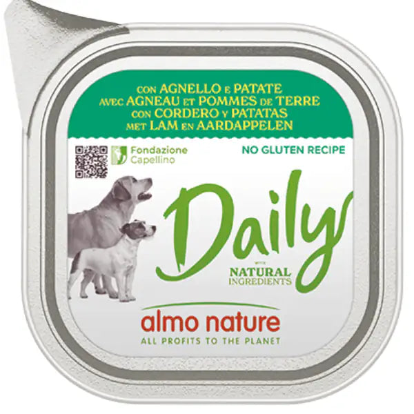 Almo Nature Daily Nutrition Menù Dog 100 gr AGNELLO PATATE