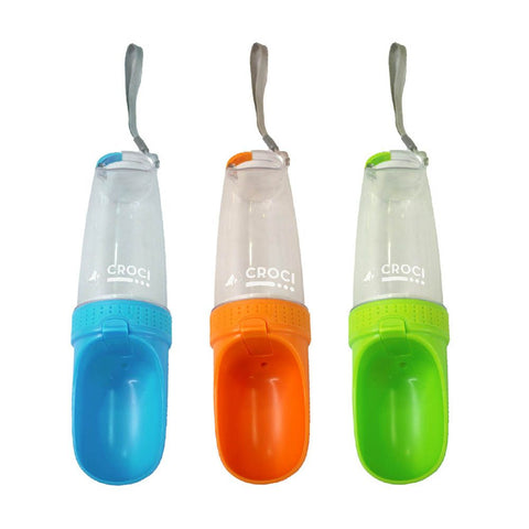Borraccia da viaggio Bottle Flip per cani CROCI OTTIMA QUALITA' 350 ML