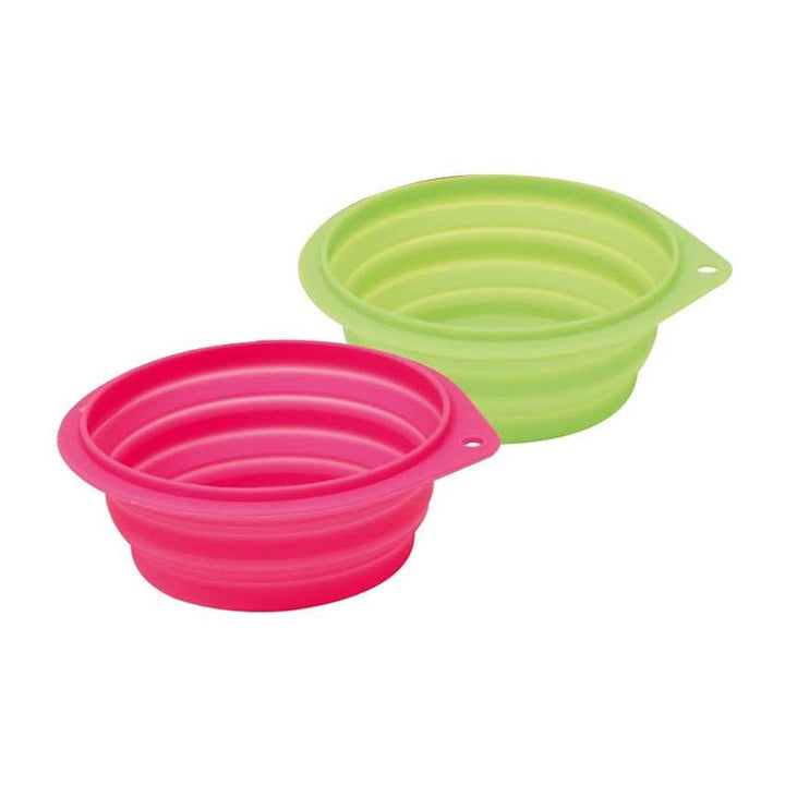 Ciotola per cane e gatto da Viaggio Telescopica 500 ml colori assortiti