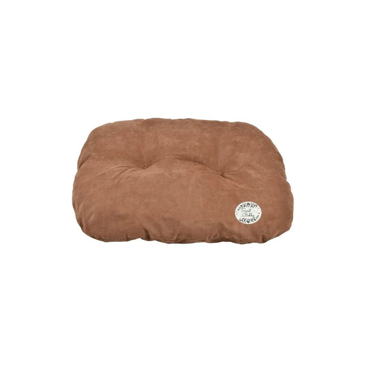 CUSCINO BOBBY 55X45X5 CM DOUCE MARRONE CROCI CANE GATTO