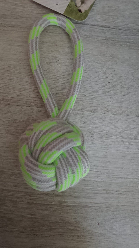 GIOCO CANE PALLA CON CORDA CATARINFRANGENTE  PLAYTIME CASTEL