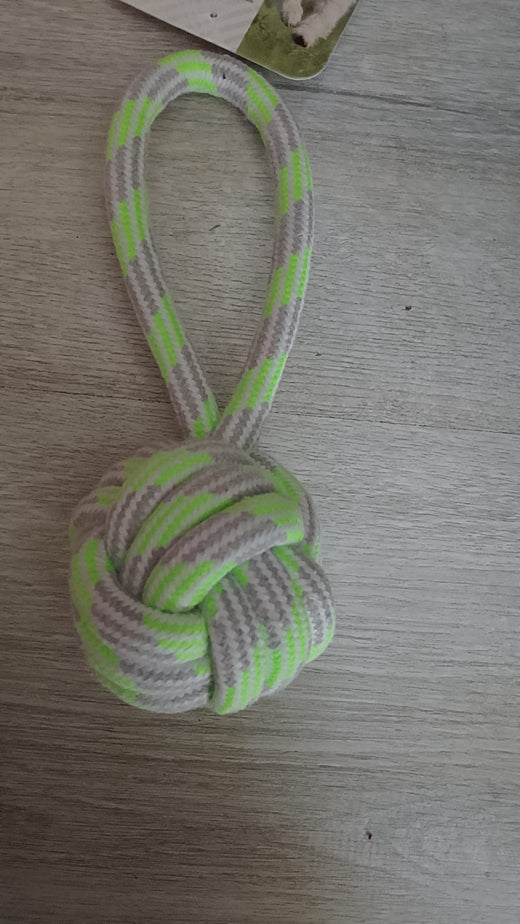 GIOCO CANE PALLA CON CORDA CATARINFRANGENTE  PLAYTIME CASTEL