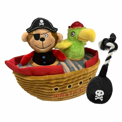 Hide&Seek: peluche per cane interattivo PIRATI