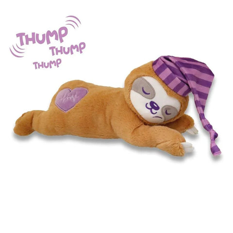 Heart Beat: peluche per cane con ansia da separazione bradipo