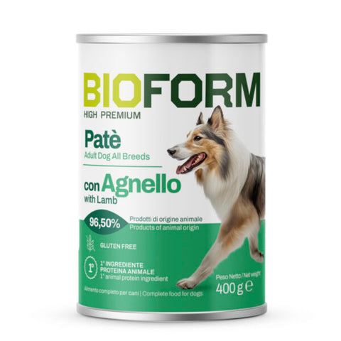 BIOFORM PATE' 400 GRAMMI GLUTEN FREE AGNELLO