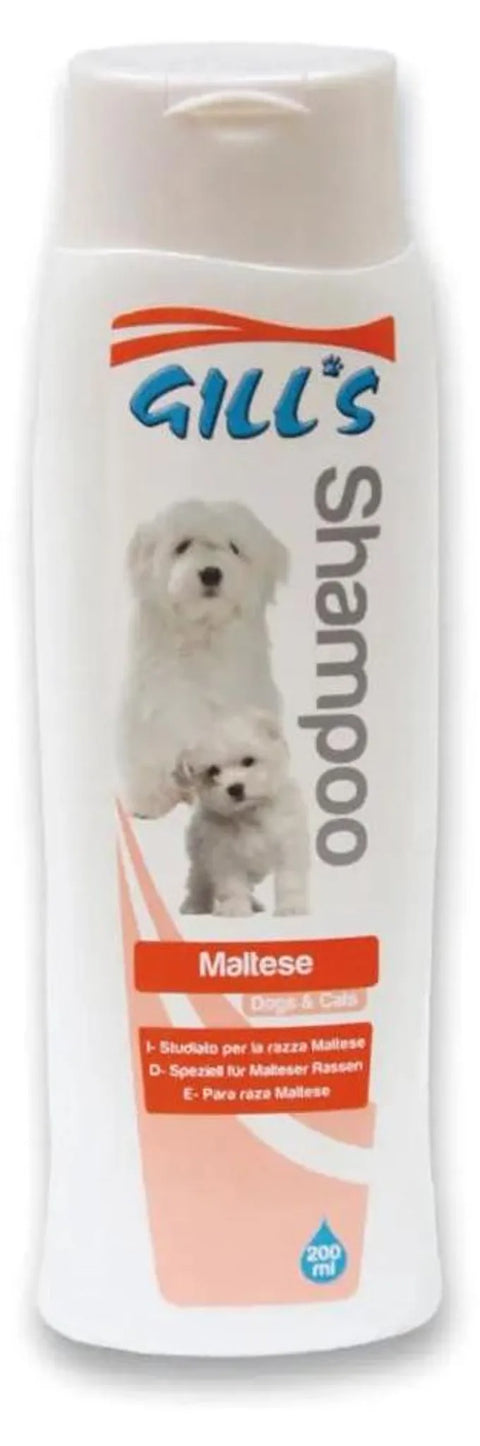 Gill's Shampoo per cani maltesi 200ml trasparente taglia unica