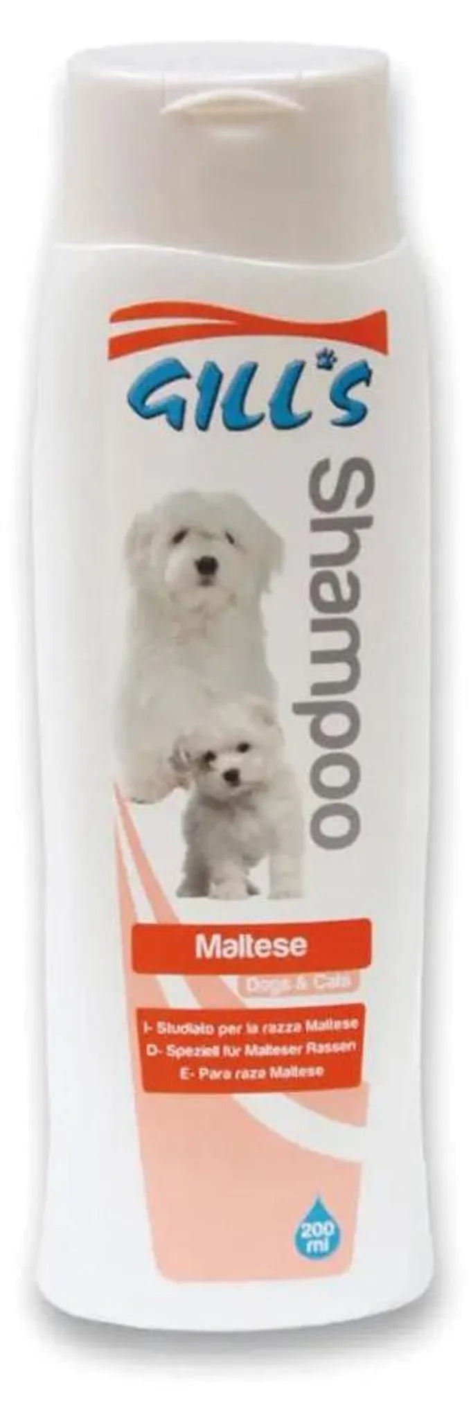 Gill's Shampoo per cani maltesi 200ml trasparente taglia unica