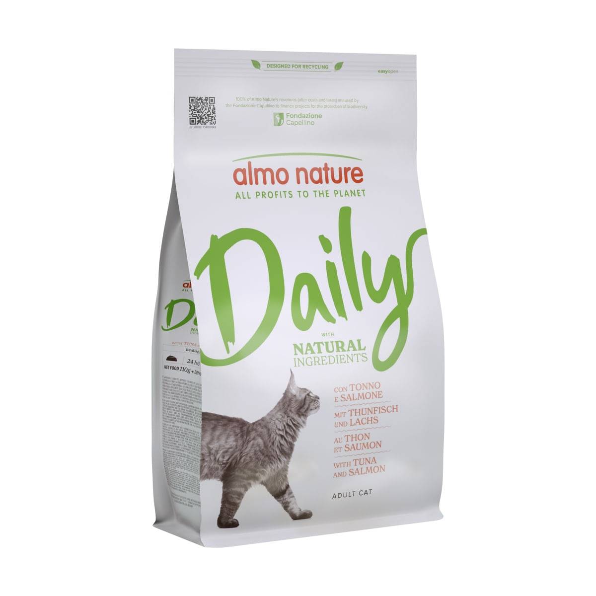 Daily Gatto Tonno E Salmone 1,2 Kg