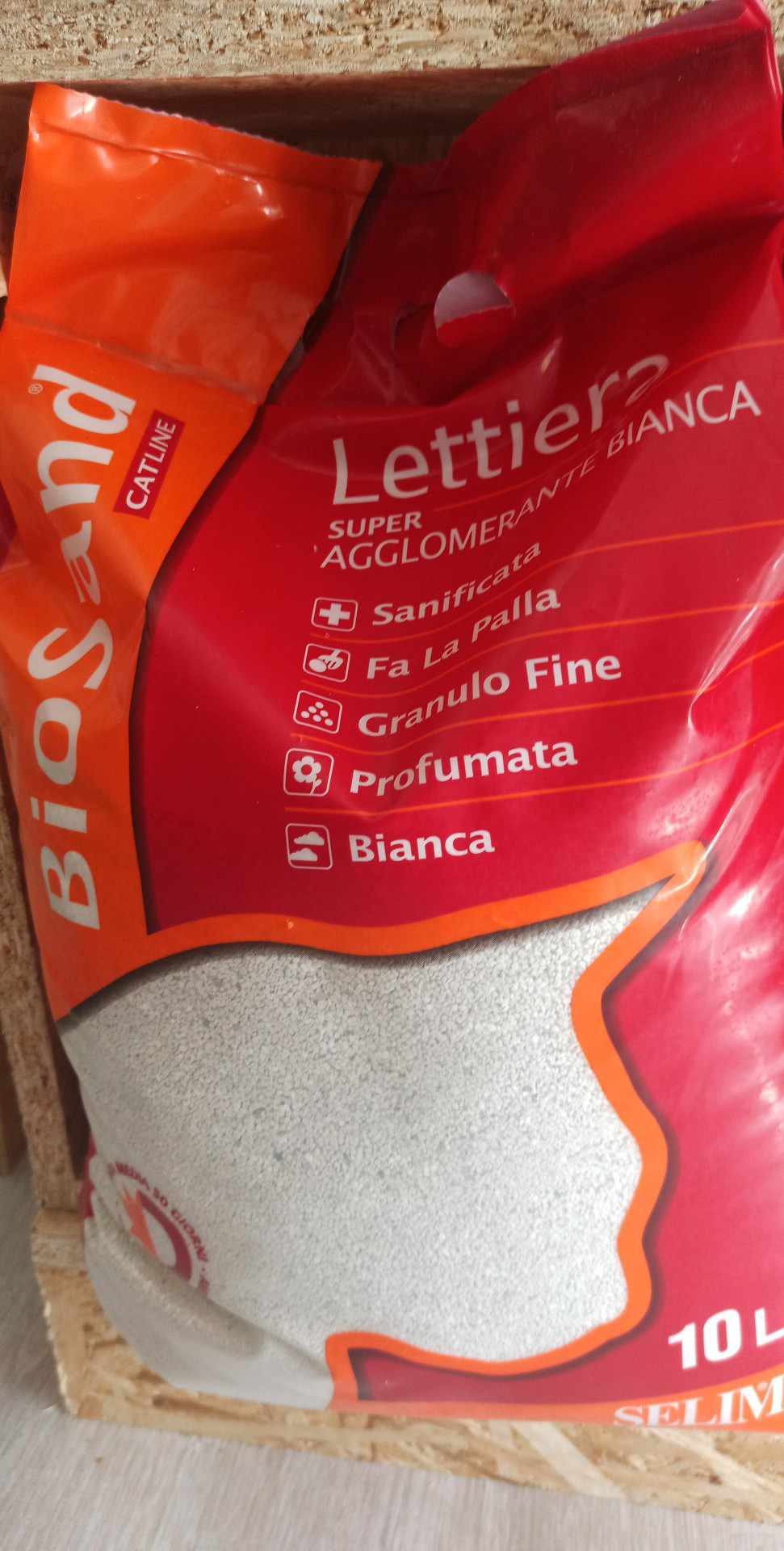 LETTIERA BIOSAND CROCI BIANCA QUALITA' SUPER 10 LT