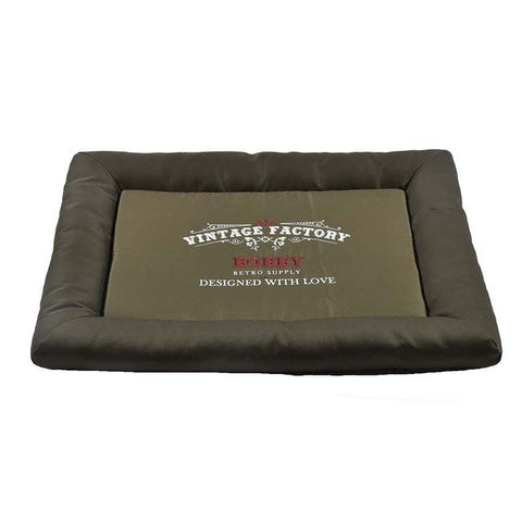 Cuscino per cani rettangolare Bobby - Factory / Kaki / 80 X 60 CM