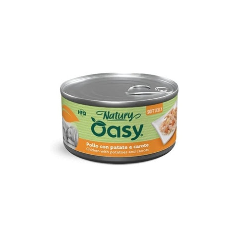 Oasy Dog Natury Pollo Patate e Carote Lattina 150 g