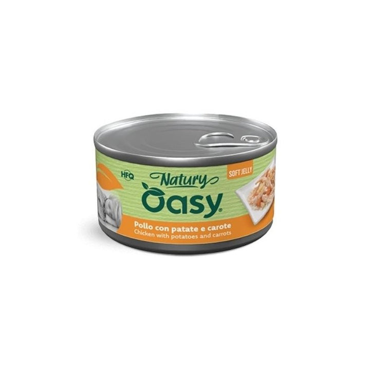 Oasy Dog Natury Pollo Patate e Carote Lattina 150 g