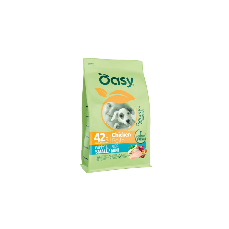 Oasy Dog Original formula Adult Small/Mini Pollo 800 GRAMMI
