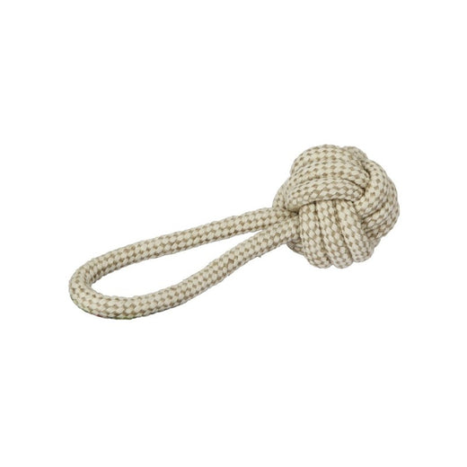 GIOCO CANE PALLA CON CORDA CROCI PLAYTIME COLORE GRIGIO