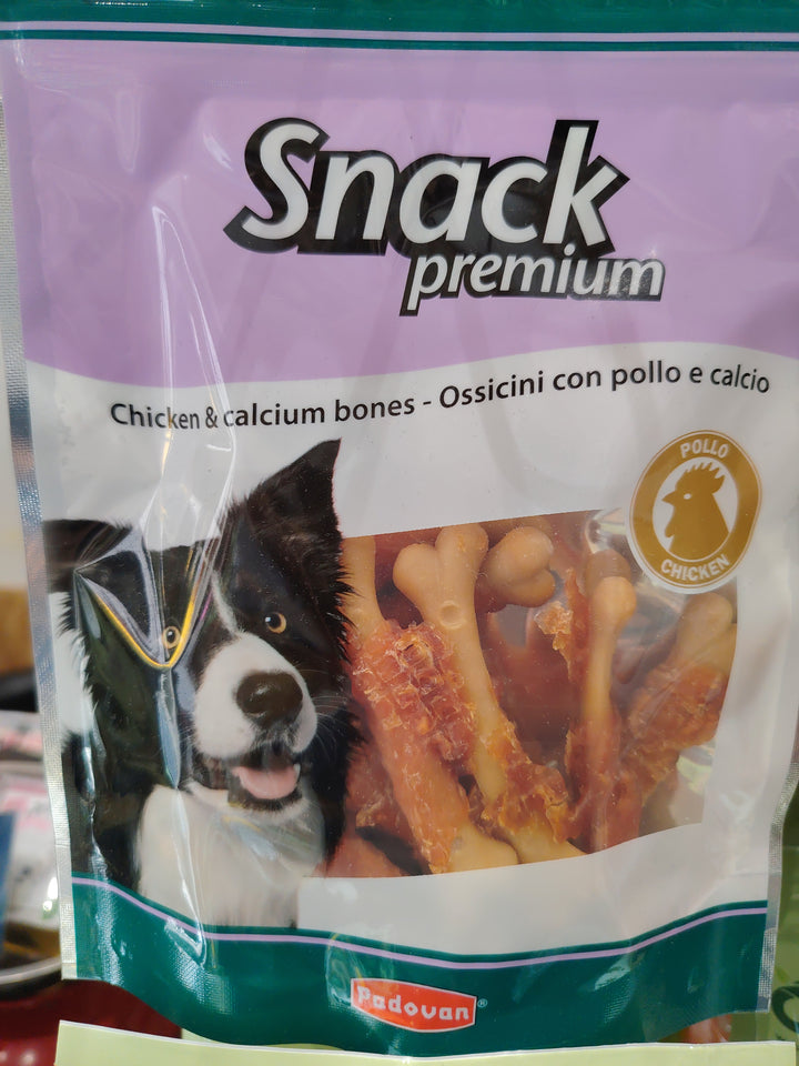 Snack cane Padovan ossicini pollo calcio naturale 100 grammi