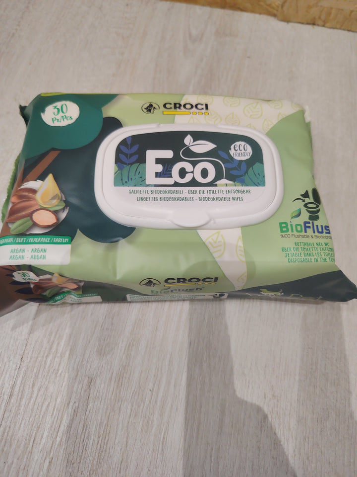 Salviette eco croci biodegradabili pezzi 30 fragranza argan